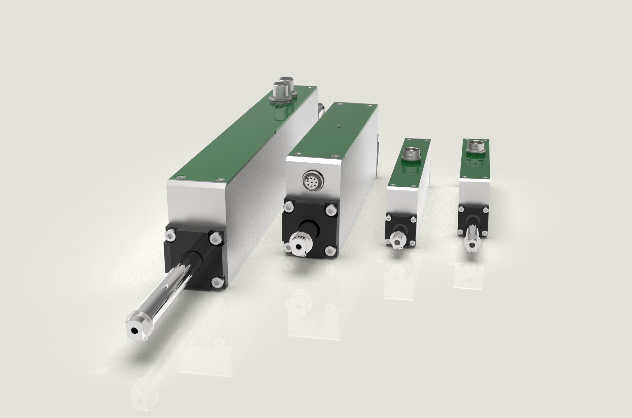 Miniaturisierte Linearmotoren mit integriertem Servoregler