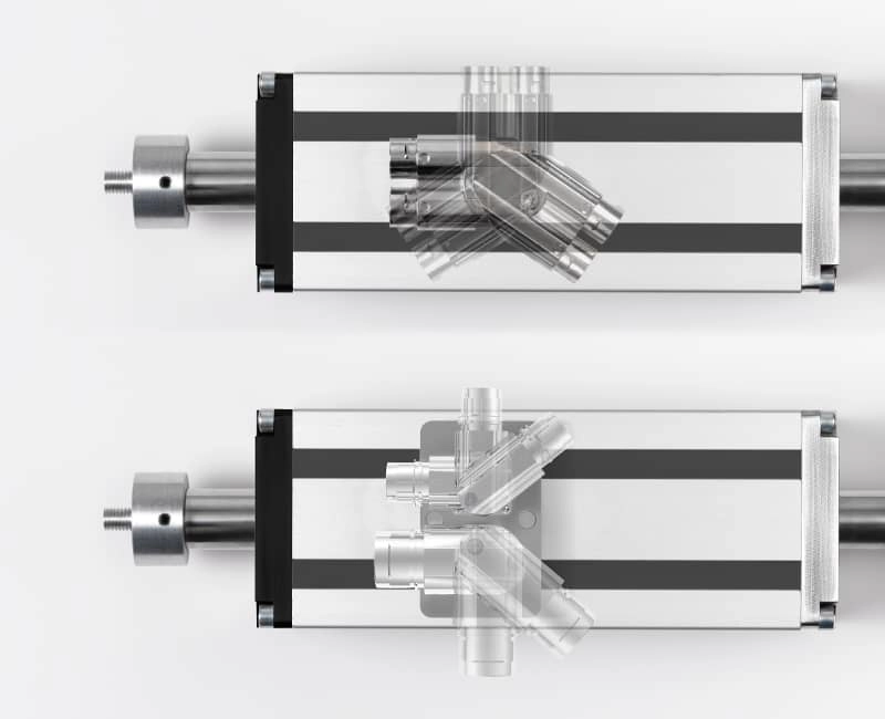 Green Drive Rotolinear - connettore_ruotabile